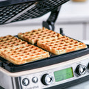 Greenpan Elite Lot 2 Plaques Gaufres Pour Contact Grill