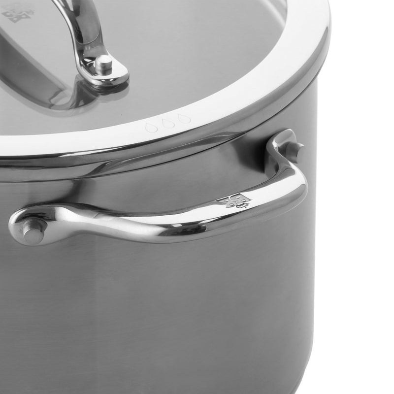 Batería de cocina Bk Twist de acero inoxidable, juego de 4 piezas