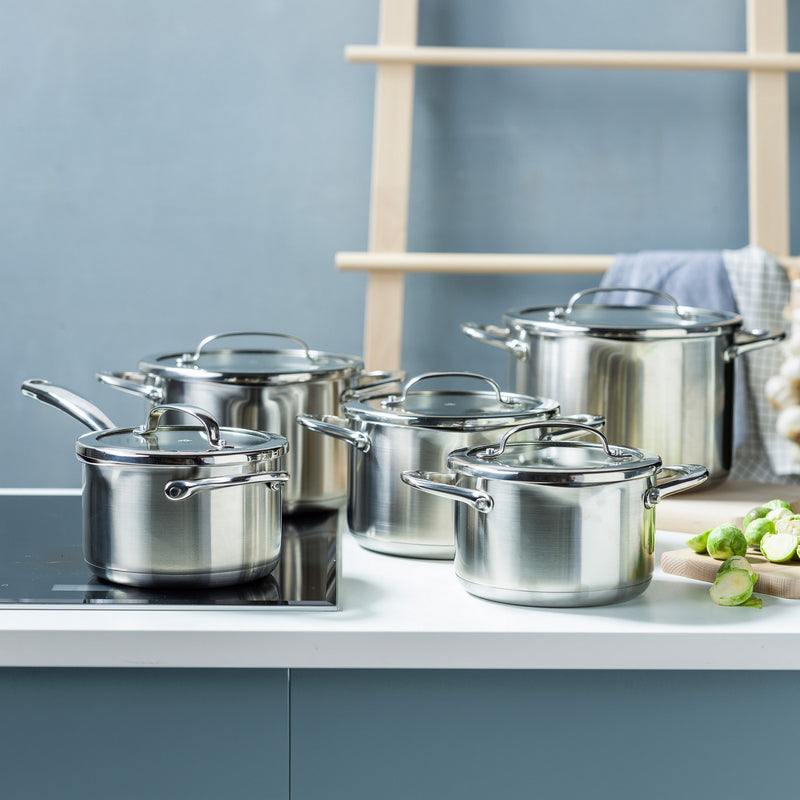 Bk Twist Acier Inoxydable Batterie De Cuisine 5Pcs