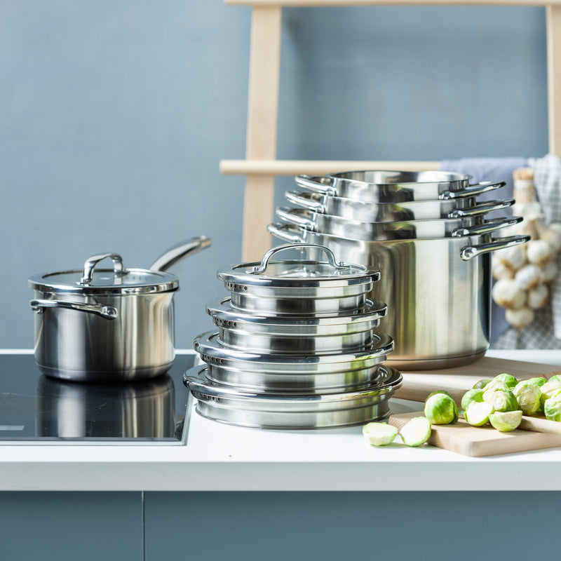 Bk Twist Acier Inoxydable Batterie De Cuisine 5Pcs
