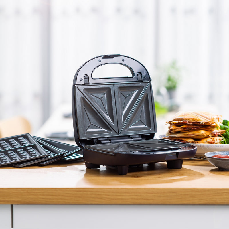 Bk Connect Trio Sandwich/Gaufres/Panini Bleu Nuit