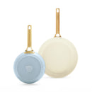 Set De 2 Poêles À Frire (20Cm + 26Cm) Padova Reserve - Blue Clair