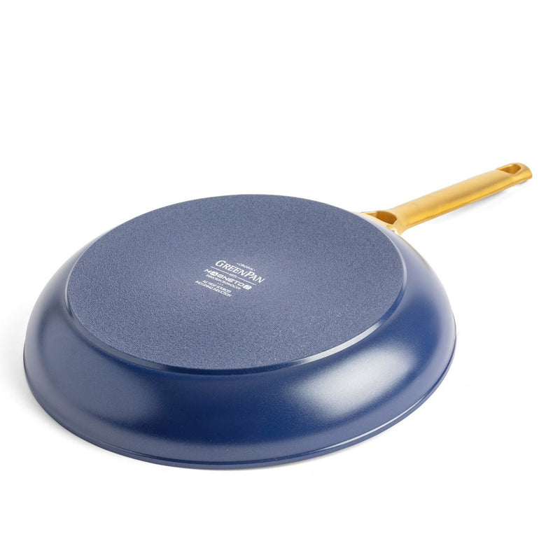 Greenpan Padova Lot De 2 Poêles 20+26Cm Bleu & Crème