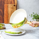 Set De 2 Poêles À Frire (20Cm + 26Cm) Padova Reserve - Cream White