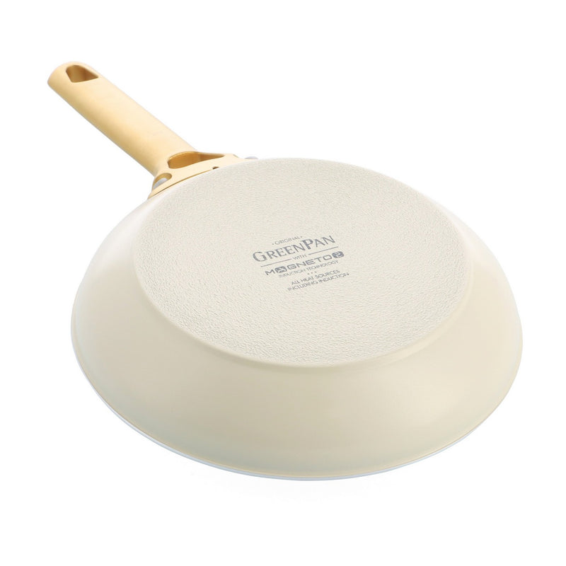 Greenpan Padova Batterie De Cuisine 6 Pcs Avec Couvercles Crème