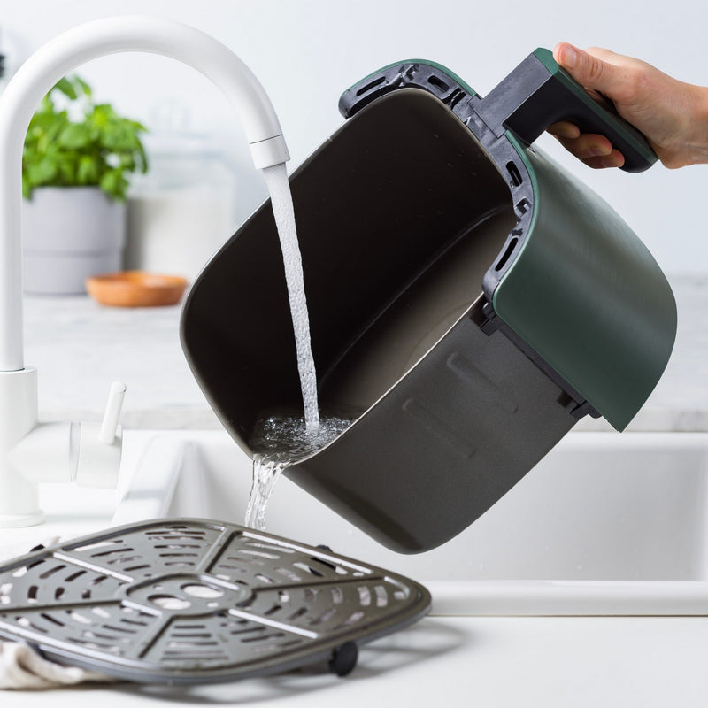 Greenpan Bistro Airfryer 1 Cesta 7,2L Cerámica Sin Pfas Verde