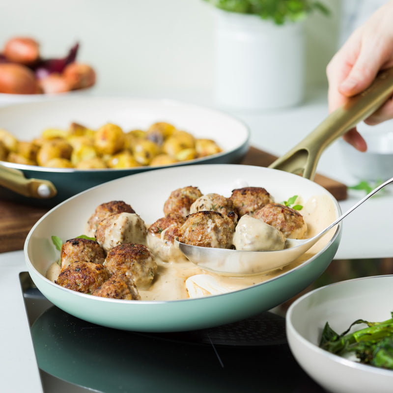 Set De 3 Poêles À Frire Greenpan Shades - Natural