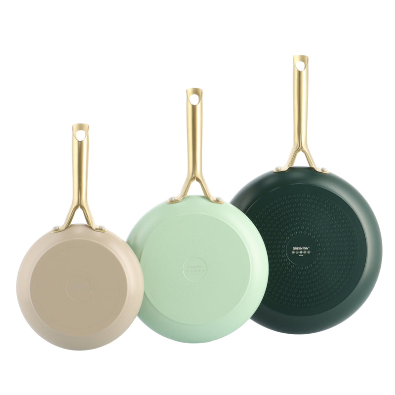 Set De 3 Poêles À Frire Greenpan Shades - Natural