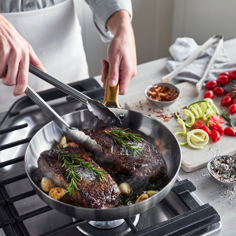 Ensemble De 2 Poêles Padova Reserve - Argent