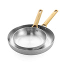 Ensemble De 2 Poêles Padova Reserve - Argent