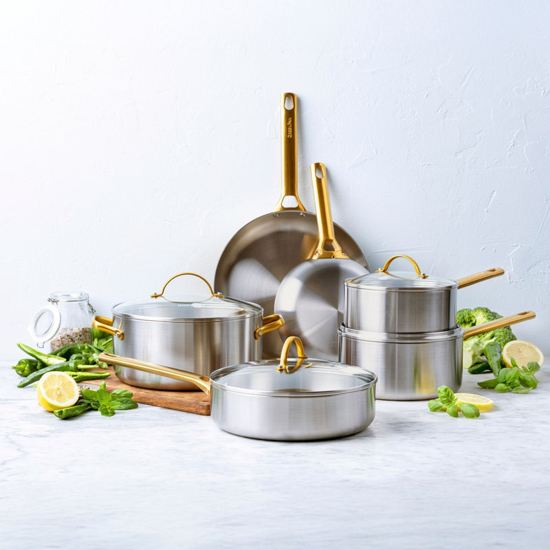 Ensemble De 6 Pièces De Batterie De Cuisine Padova Reserve - Argent