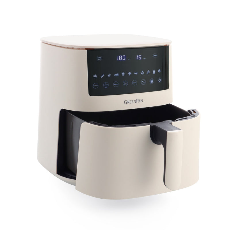 Greenpan Bistro Airfryer 1 Cesto 7,2L Cerámica Sin Pfas Crema