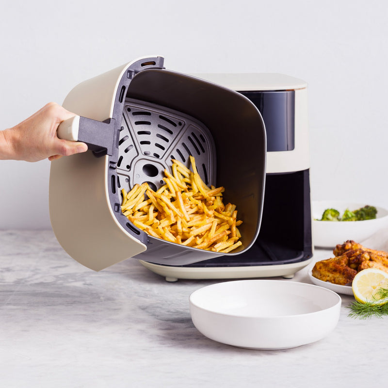 Greenpan Bistro Airfryer 1 Cesto 7,2L Cerámica Sin Pfas Crema