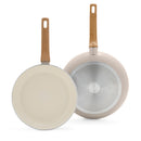 Ensemble De 2 Pièces De Poêles Essence - Brun