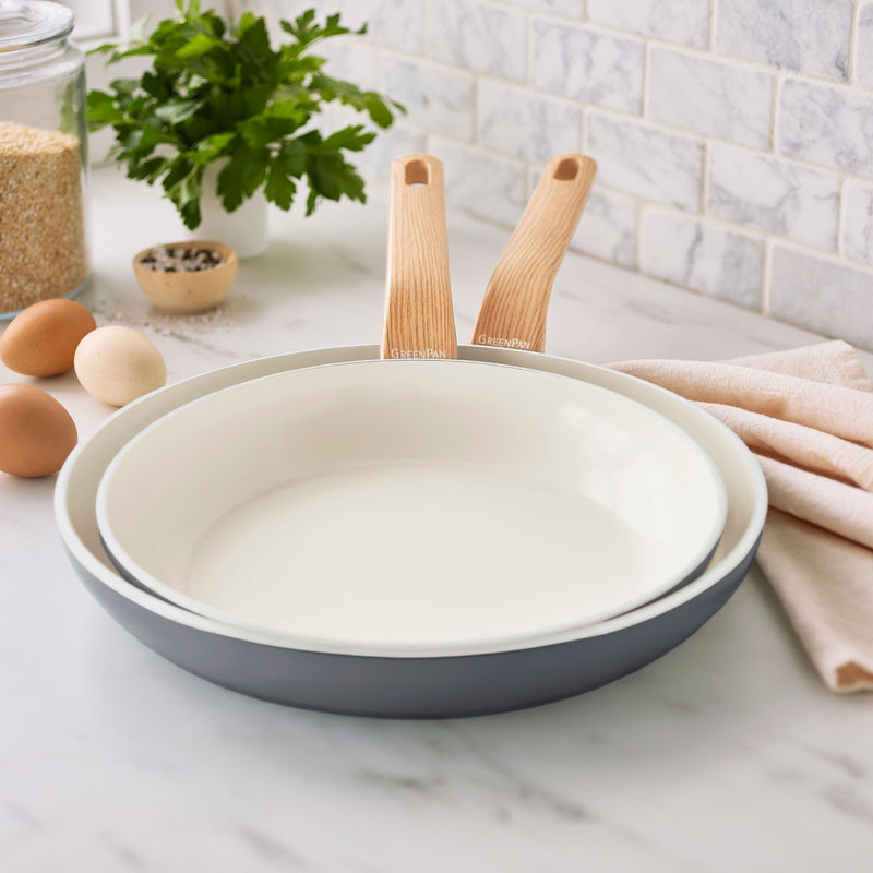 Ensemble De 2 Pièces De Poêles Essence - Gris