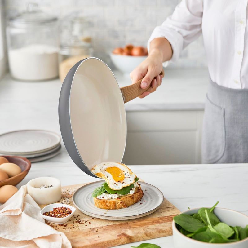 Ensemble De 2 Pièces De Poêles Essence - Gris