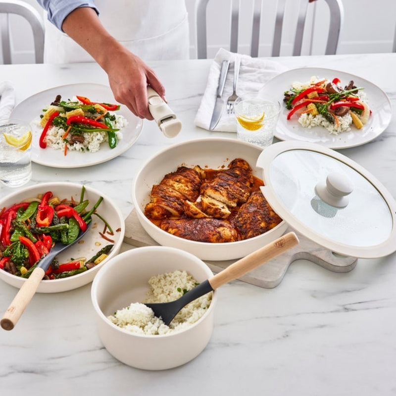 Ensemble De 11 Pièces Click - Cream White