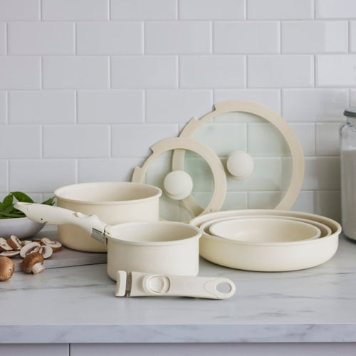 Ensemble De 11 Pièces Click - Cream White