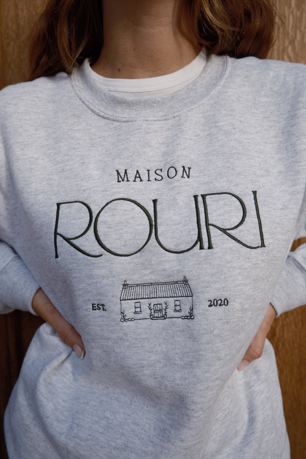 Rouri Grey Sweatshirt
