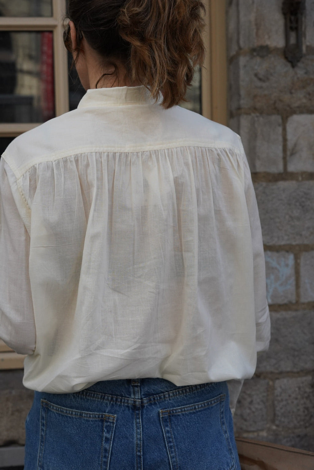 Anne Blouse Ecru