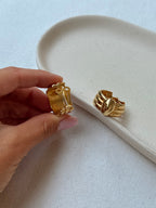 Pendientes Vintage - Criollas Trenzadas Doradas
