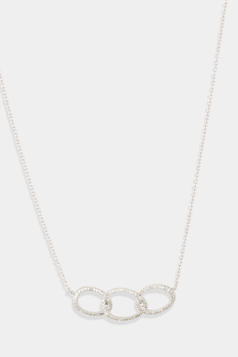 Collier "Harmonie Précieuse" D0,16/92 - Or Blanc 375/1000