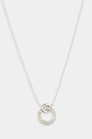 Collier "Soul" D0,080/21 - Or Blanc 375/1000