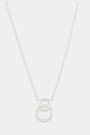 Collier "Energy" Diamants 0,080/22 - Or Blanc 375/1000