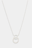 Necklace "Energy" D0,080/22 - Gold Blanc 375/1000