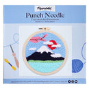 Punch Needle Le Mont Fuji Et Cerisier