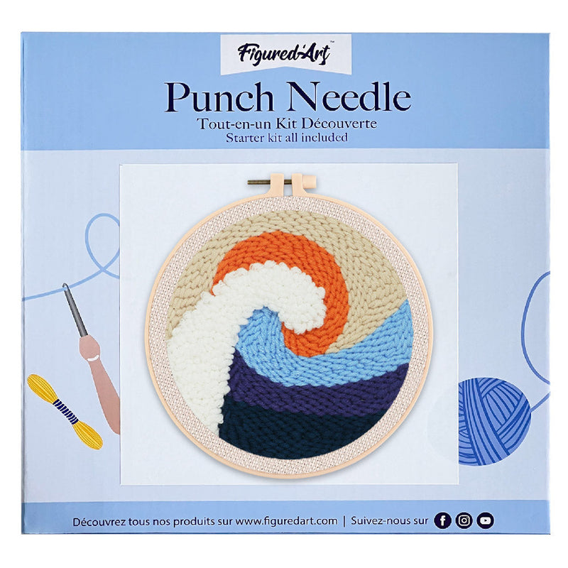 Punch Needle Tsunami