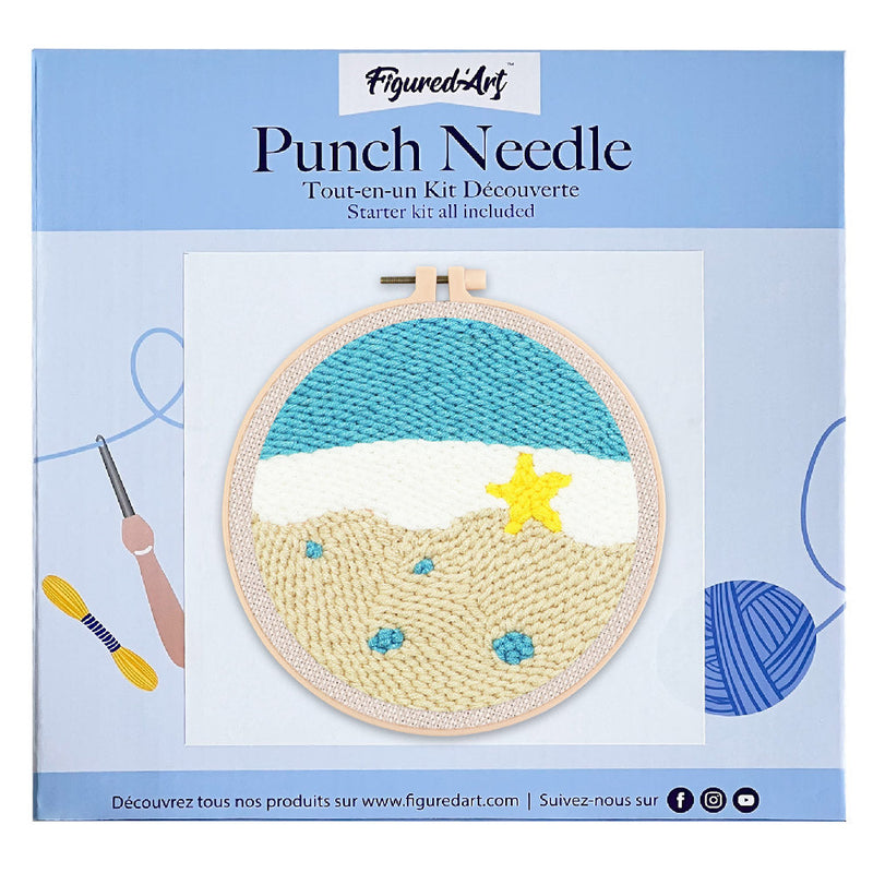 Punch Needle Etoiles Et Ciel