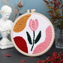 Punch Needle Tulipe Prête À Éclore