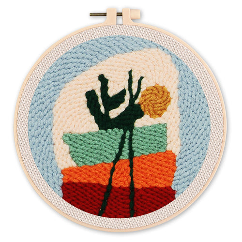 Punch Needle Composition Florale 1