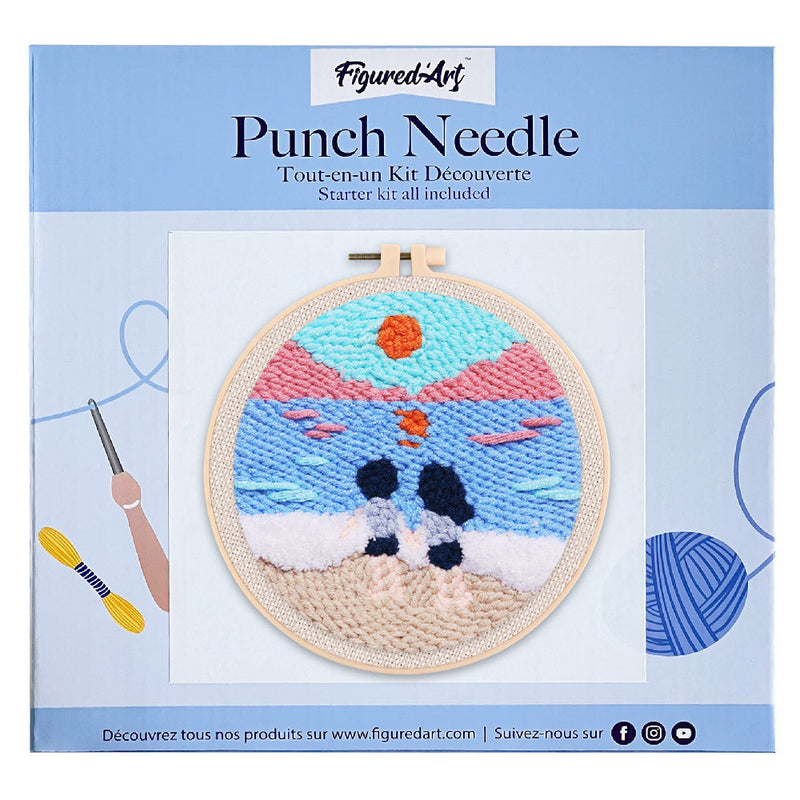 Punch Needle Sur La Plage
