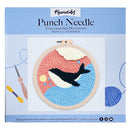 Punch Needle Jolie Baleine Bleue