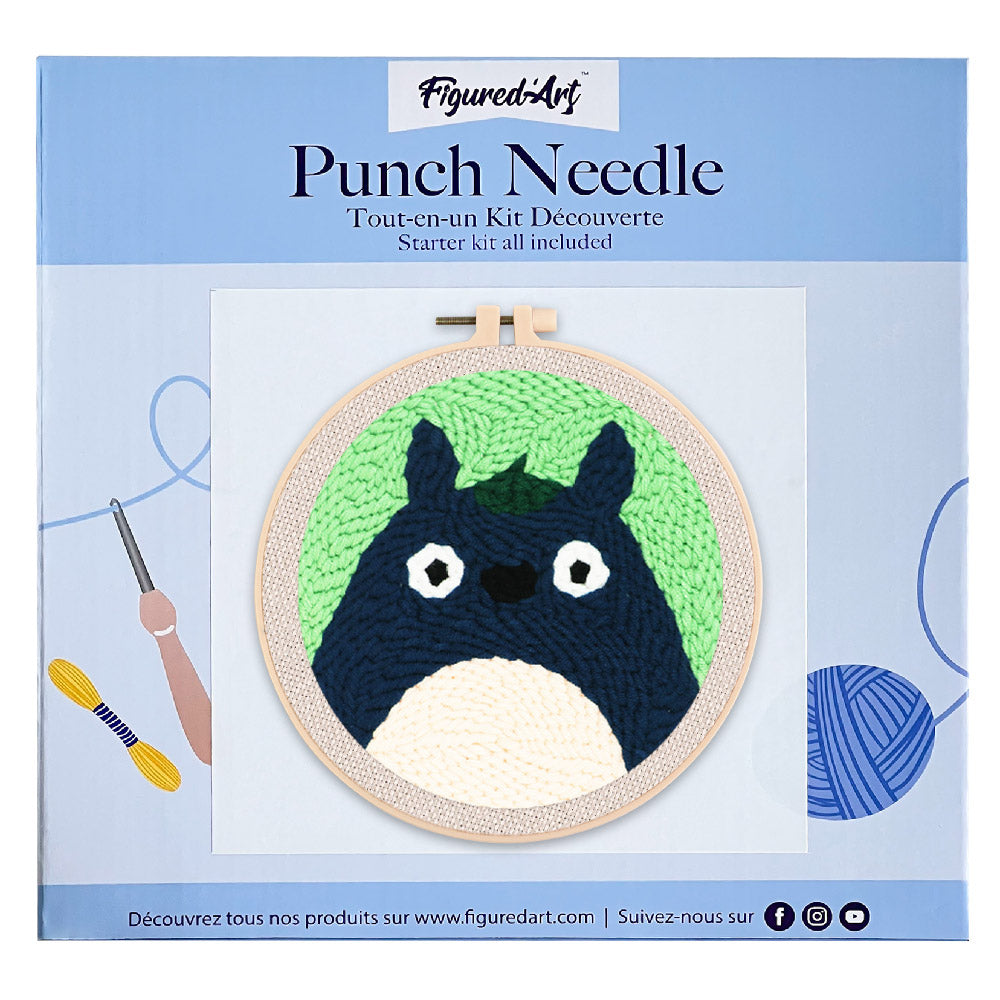 Punch Needle Tête De Chinchilla