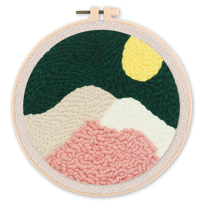 Punch Needle Les Deux Pics