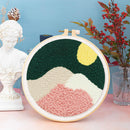 Punch Needle Les Deux Pics