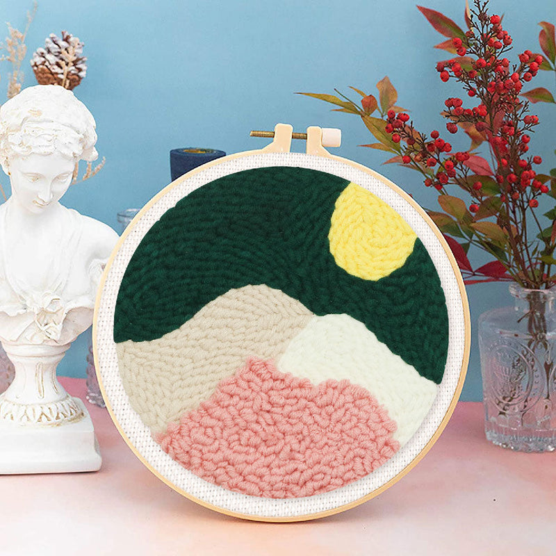 Punch Needle Les Deux Pics