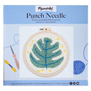 Punch Needle Feuille Verte