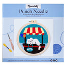 Punch Needle Chat Endormi