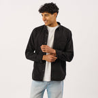 Chemise En Denim - Noir