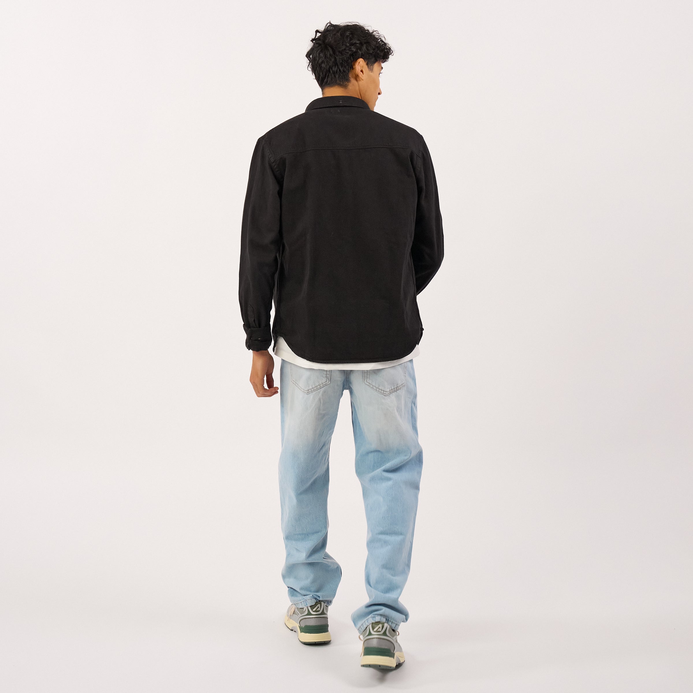 Chemise En Denim - Noir
