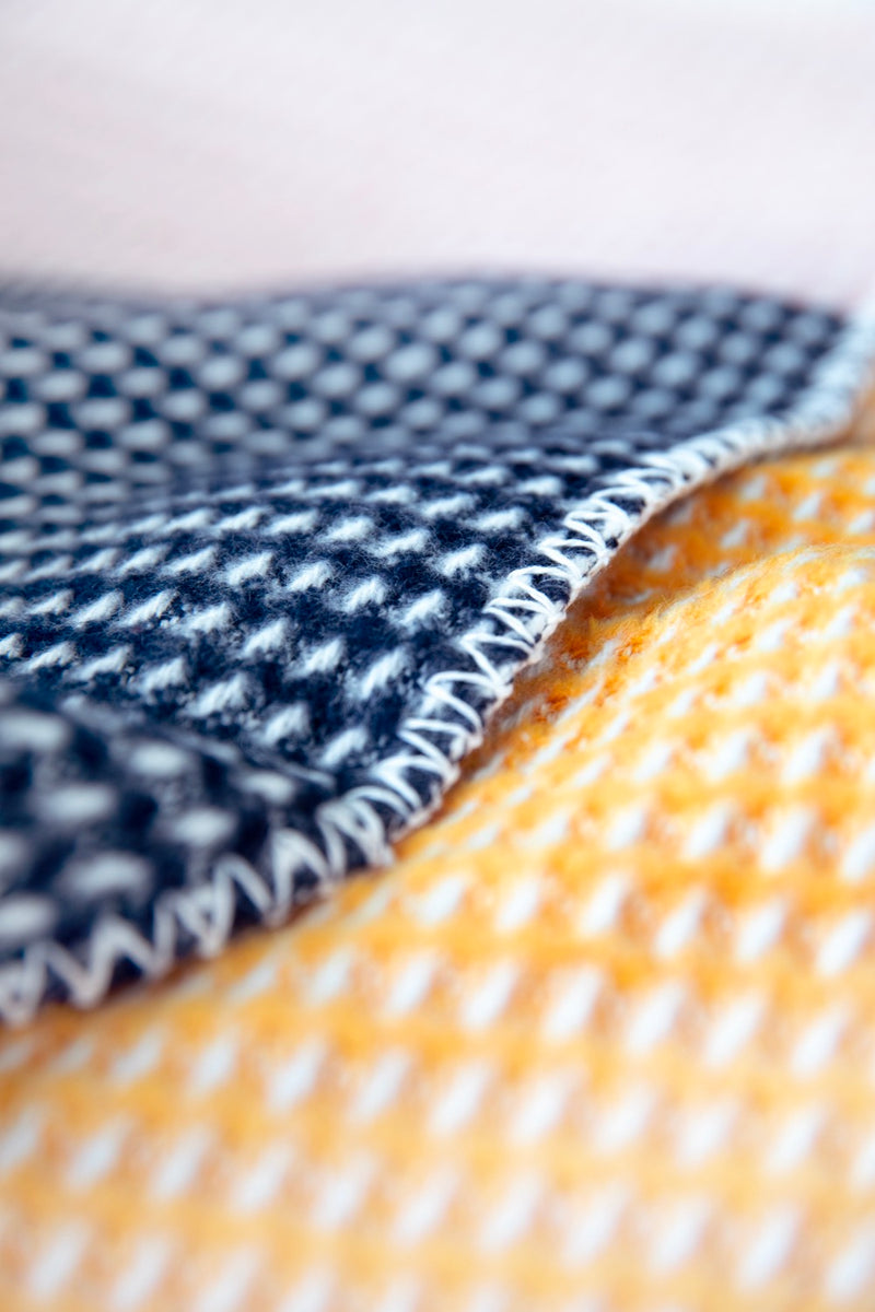 Gala blanket - Blue & Yellow