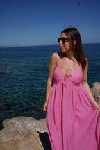 Robe Longue Stella Rose