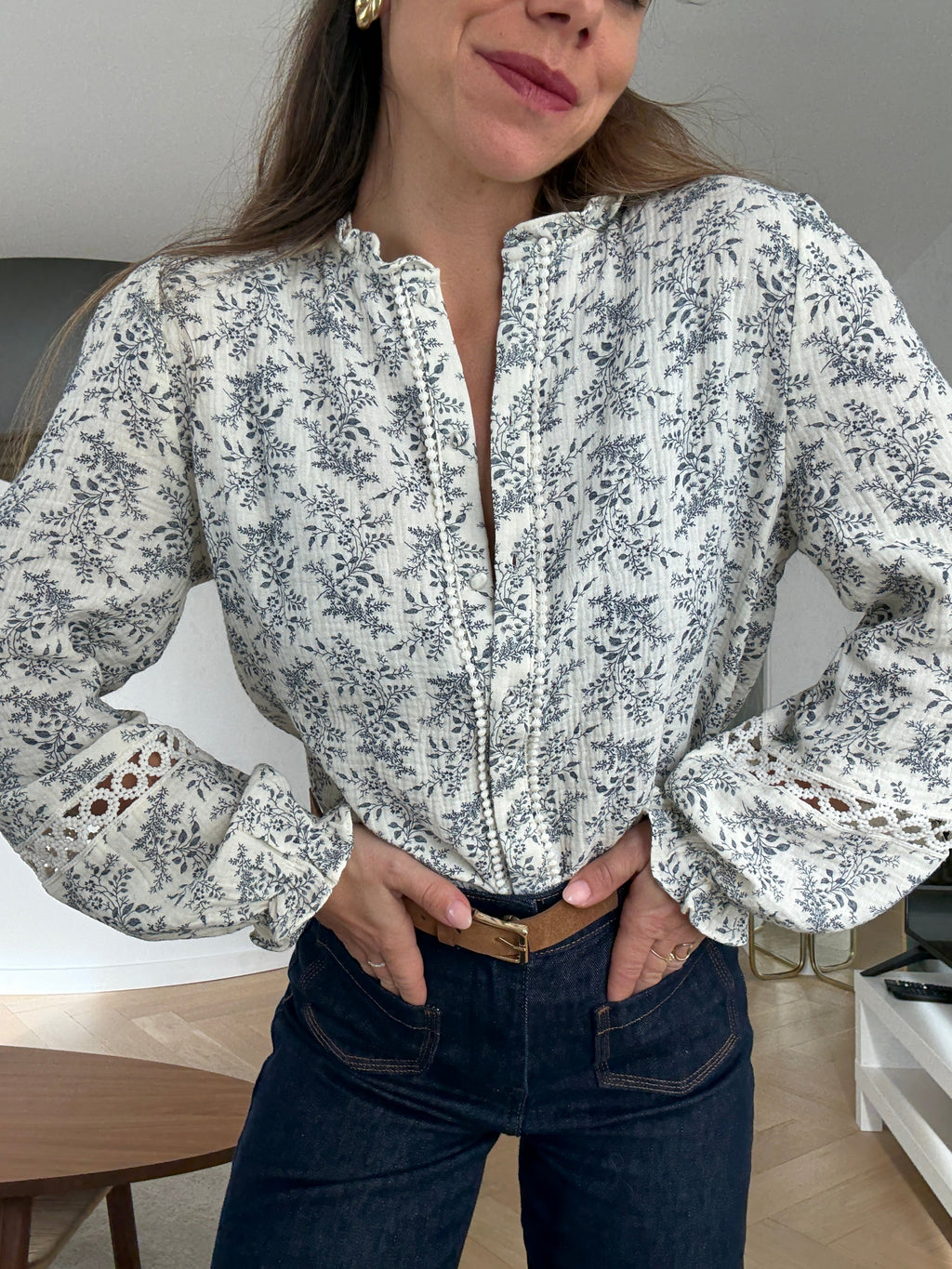 Emma Fleurie Blouse