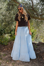 Jupe Longue Chloé - Bleue