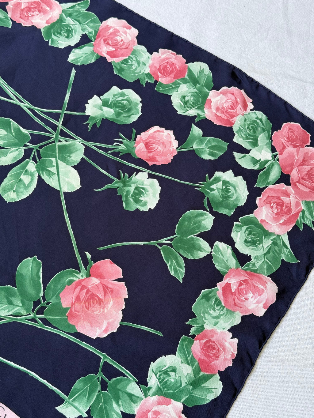 Bufanda Christian Dior – Estampados florales