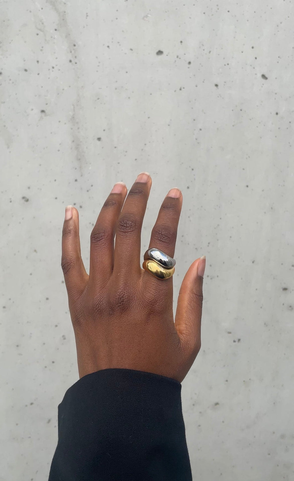 Bague Duo Wave